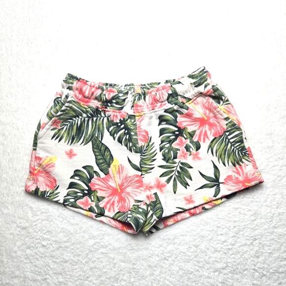 Zara Floral Shorts Size 7 - Picture 1 of 5